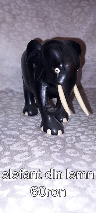 Statueta din ceramica sticla si metal