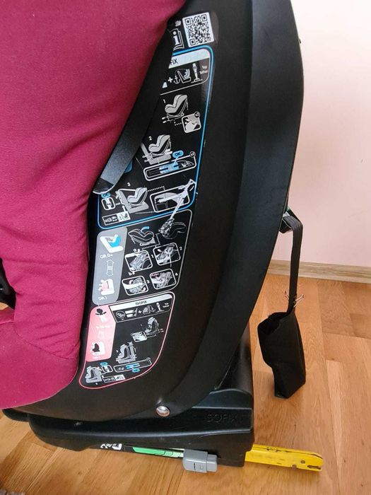 Scaun auto Maxi-Cosi Bebeconfort Milofix Robin Red, isofix, 0-18 kg