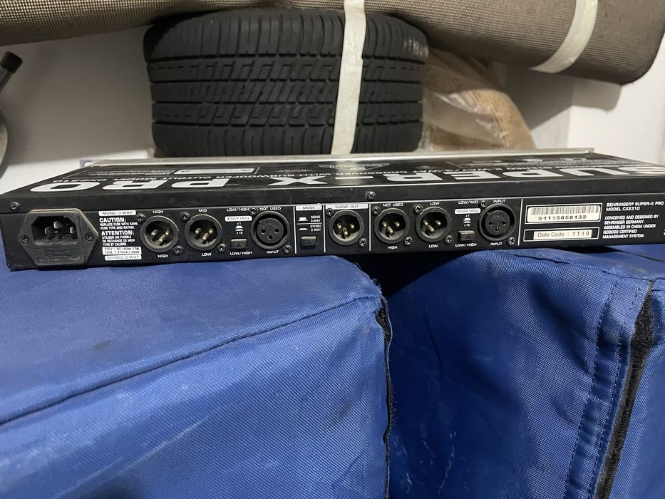 Behringer super x pro crossover