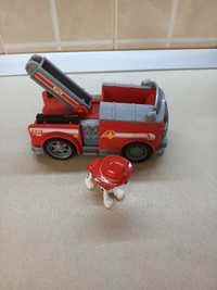 Masinuta cu figurina Paw Patrol - Marshall fire engine