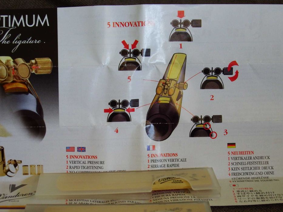 Оригинални платъци за тенор саксофон Vandoren SR724 V16