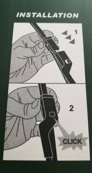 Комплект чистачки за предно стъкло Mercedes C-Class W204 E-Class W212