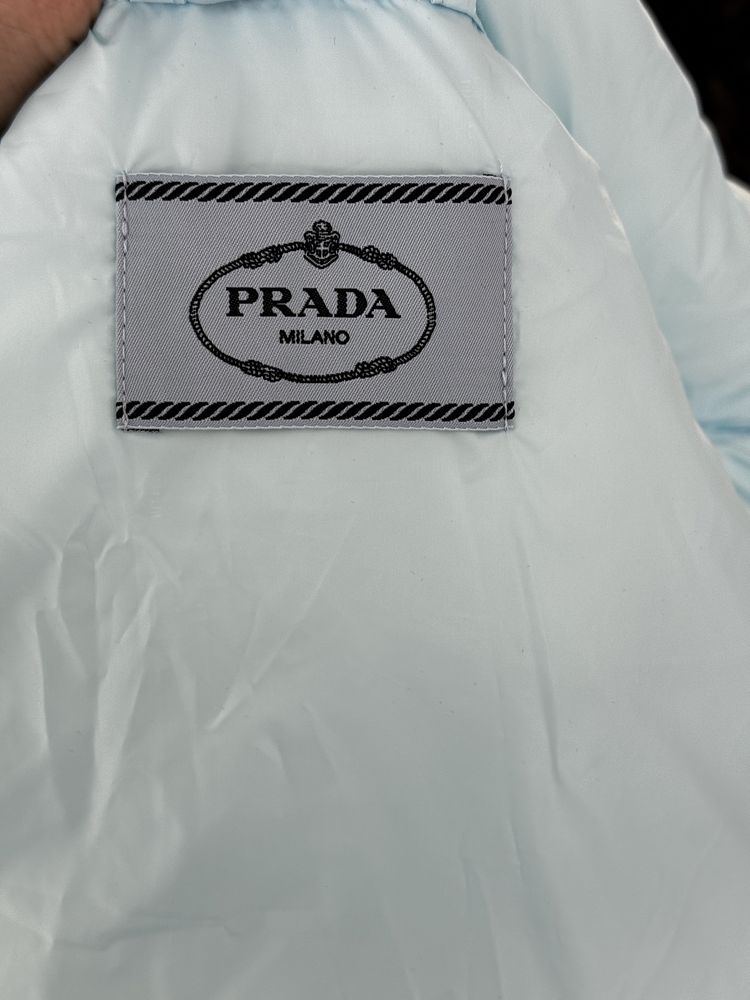 Бебешко синьо яке prada 2 в 1