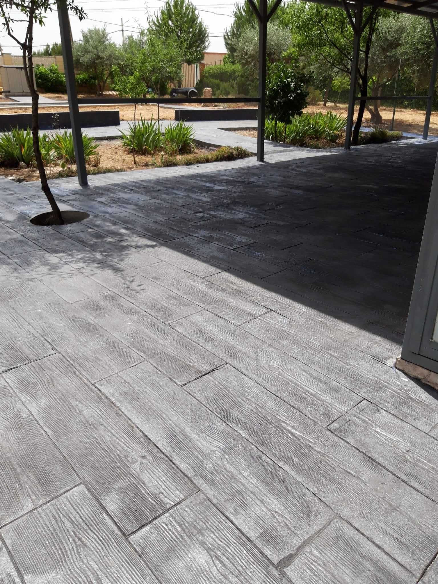Beton amprentat si elicopterizat