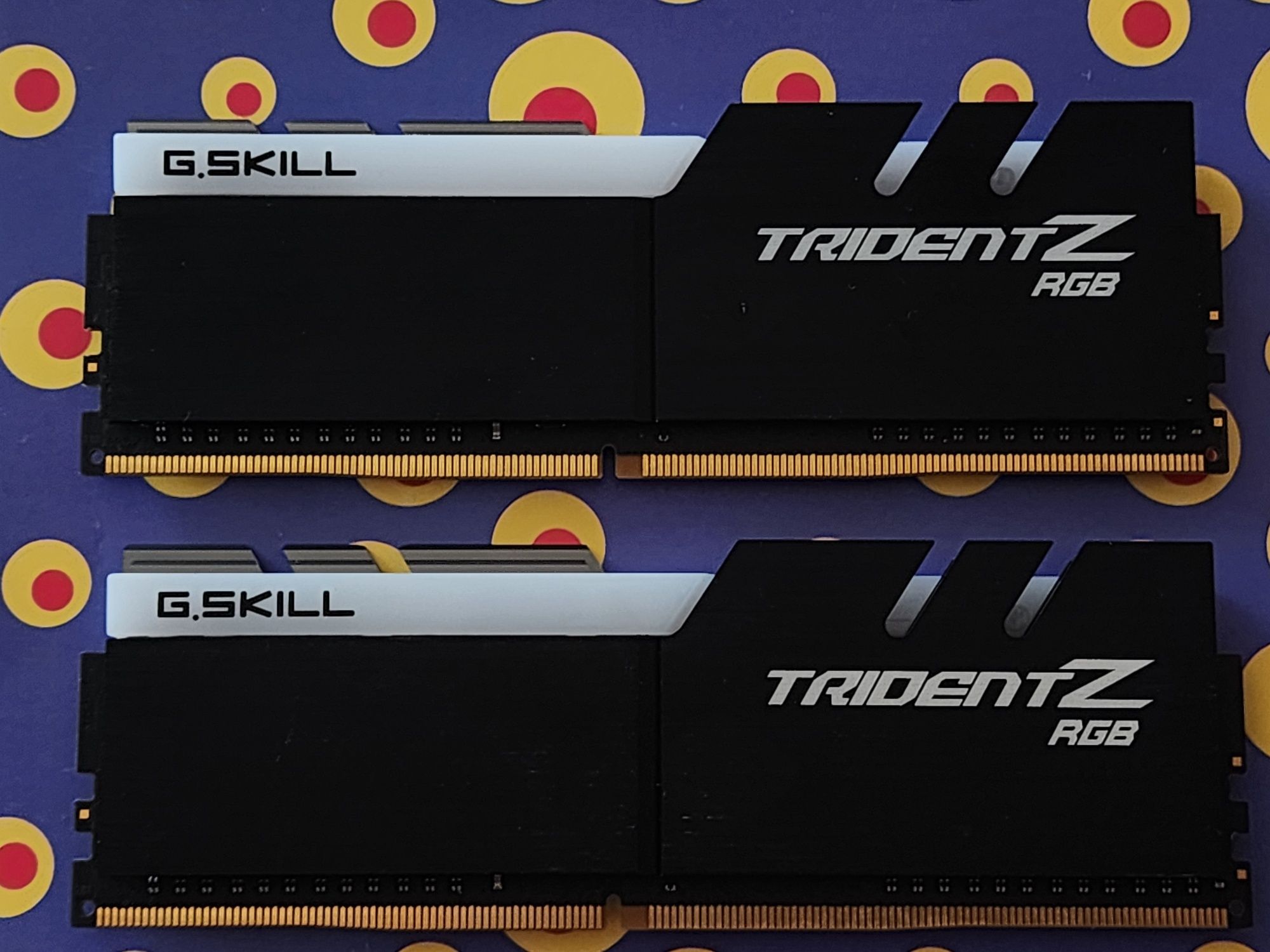Оперативная память GSkill TridentZ RGB 16gb 2x8gb 3200mhz