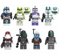 Set 8 Minifigurine tip Lego Star Wars Galactic Marines 187th Legion