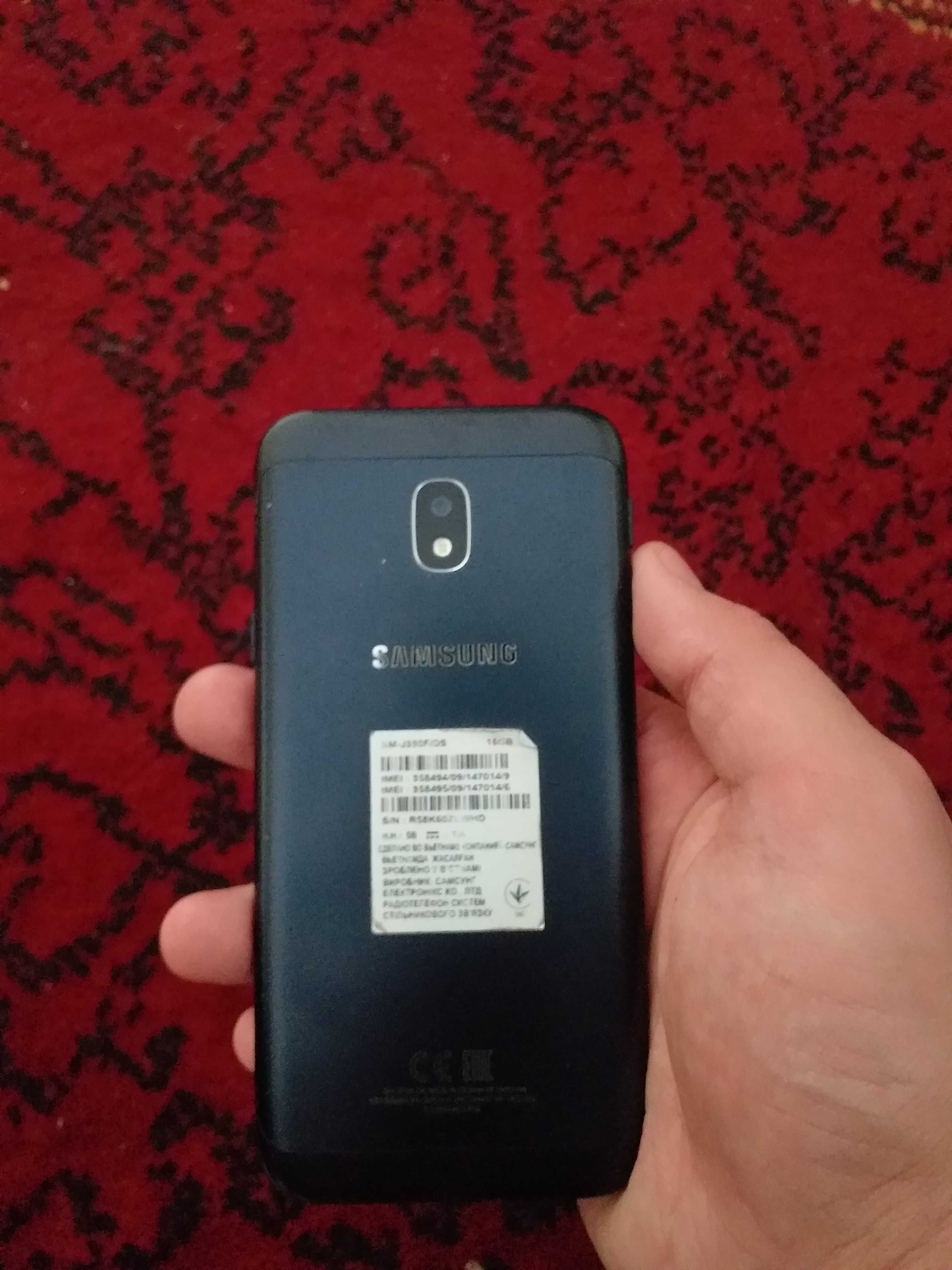 Samsung J 3 2017-yil xotirasi 16 gb