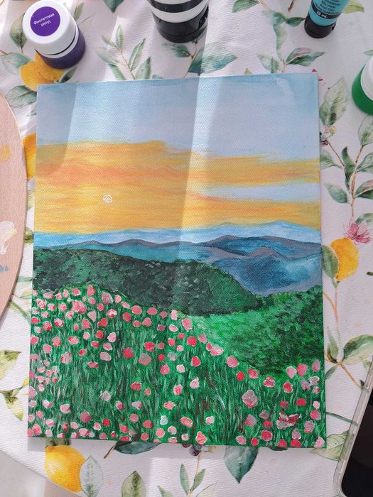 Meditatii pictura si desen pentru prescolari si elevi