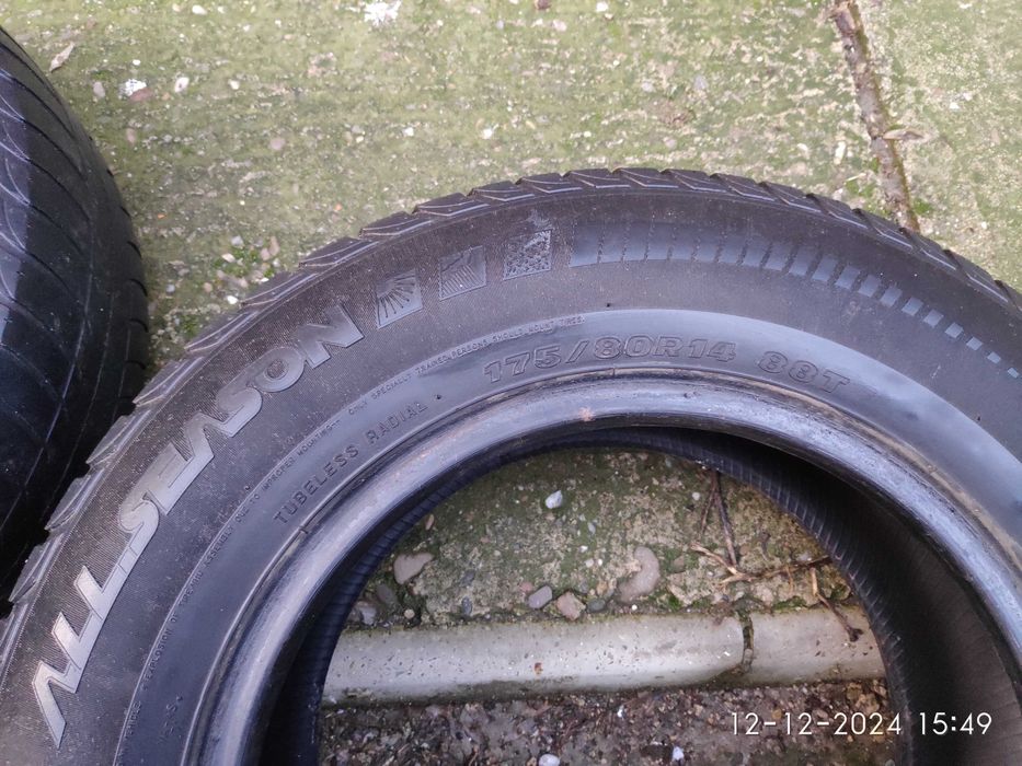 Anvelope HANKOOK iarna 175 80 R14. 50 lei.