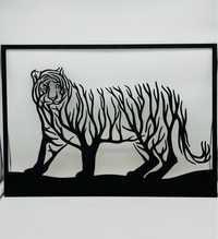 Panou Decorativ Tigru Animale pentru Perete din HDF 3mm