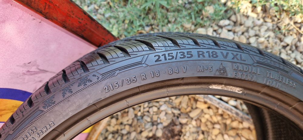 2 Anvelope ca noi Barum 215 35 R18 M+S. Dot 2021