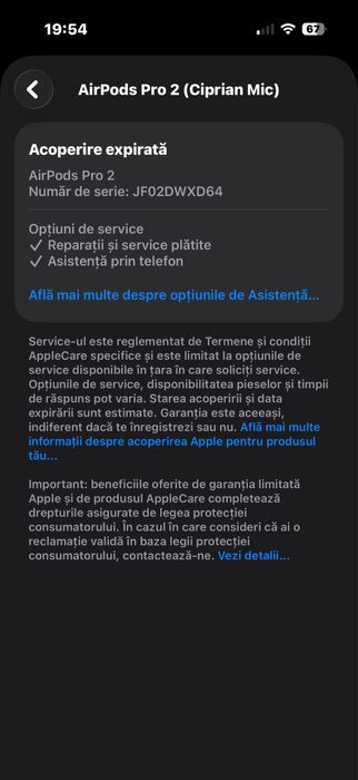 Vand Airpods Pro 2 - stare perfecta !