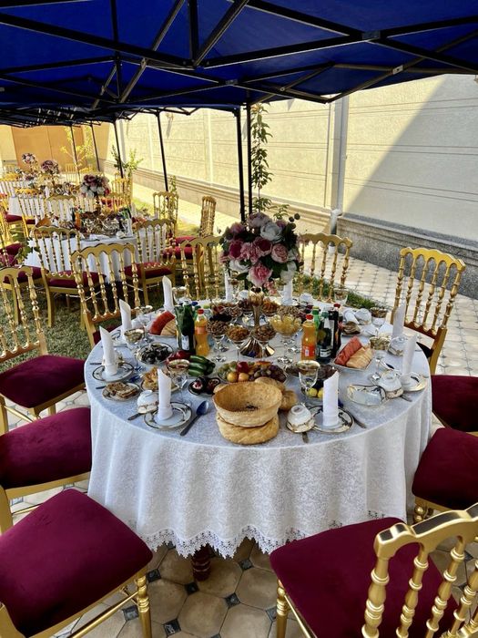 Прокат стол стул посуда Prakat stol stul chinni naves samovar