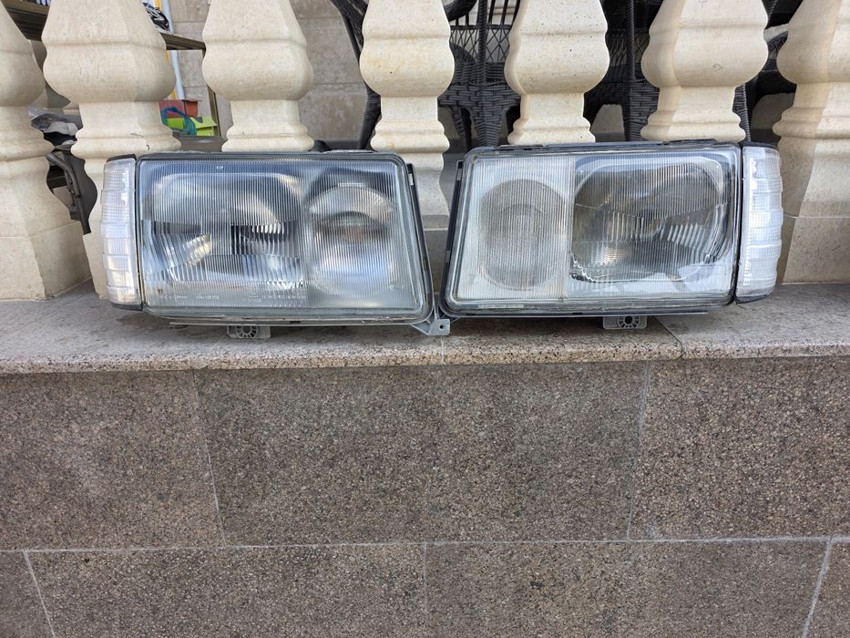 Фары мерседес 124, оригинал хелла(дорест), фары не привозные.