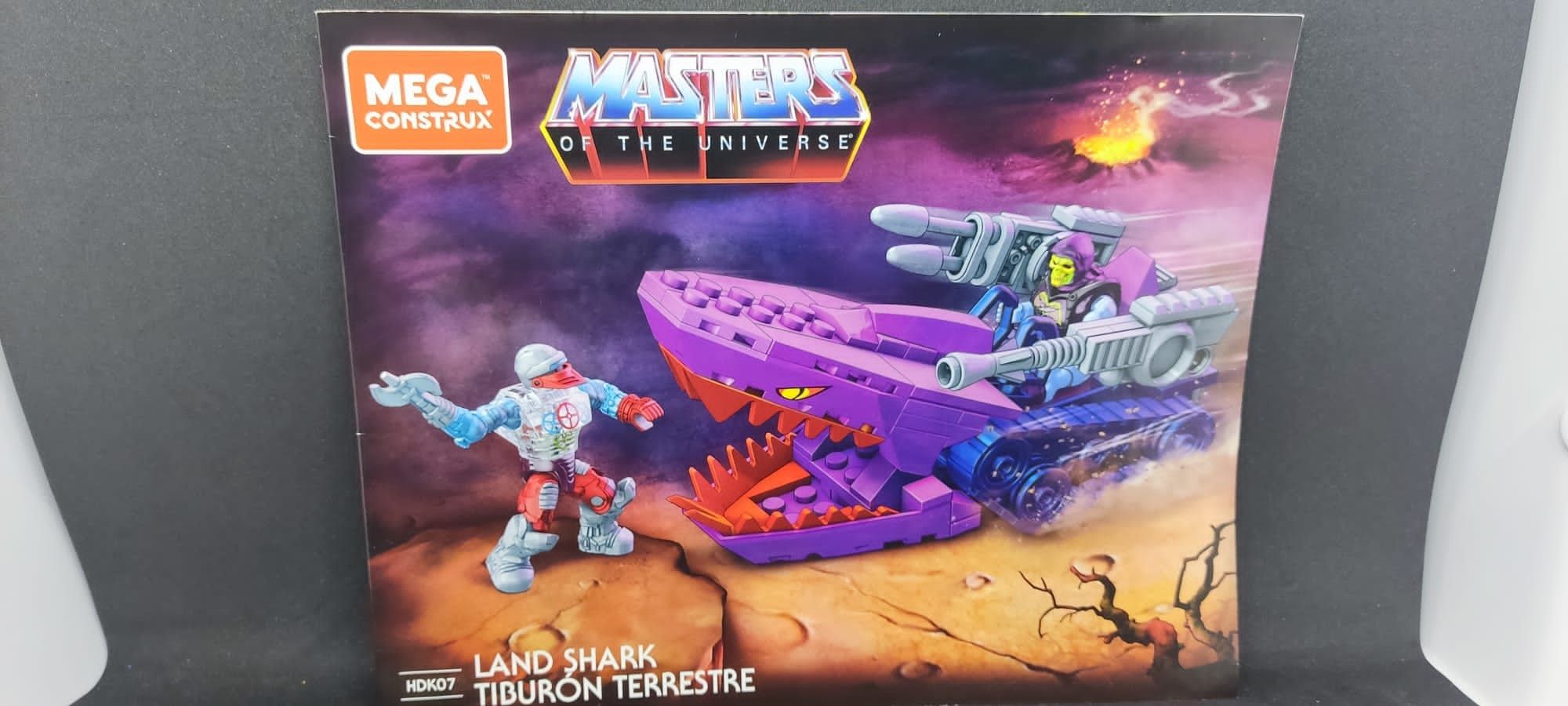 He Man and the Masters of the Universe Land Shark Megablocks