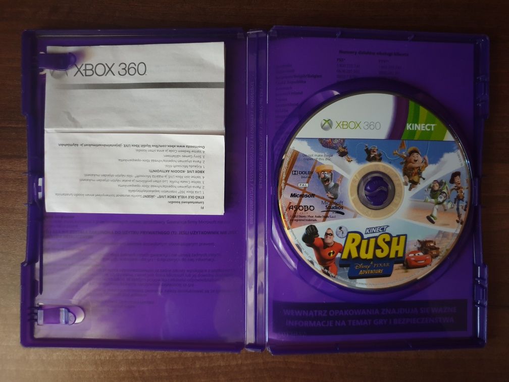 Kinect Rush A Disney Pixar Adventure Xbox 360