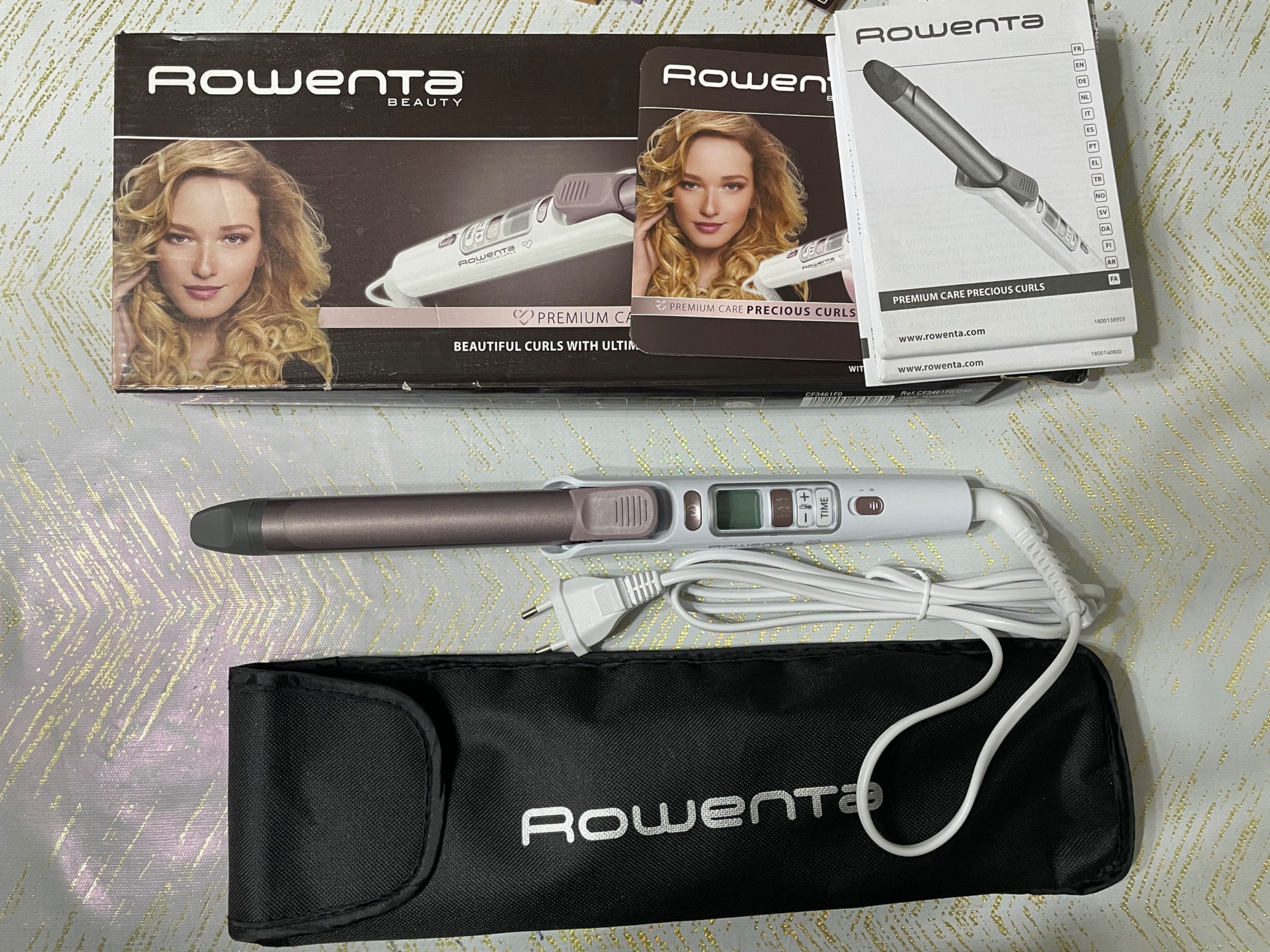 Плойка для волос новая Rowenta