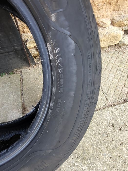 2бр 215/60/16 сава неразличими от новите