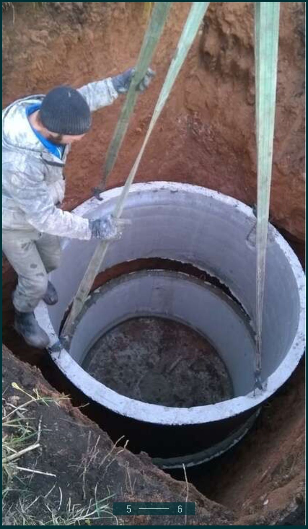 Услуги мини экскаватора трактор копка траншей фундамент септик вода
