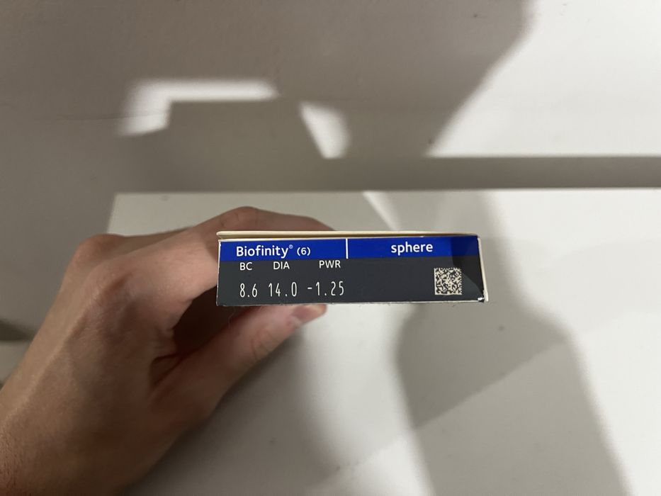 Меки контактни лещи - Biofinity