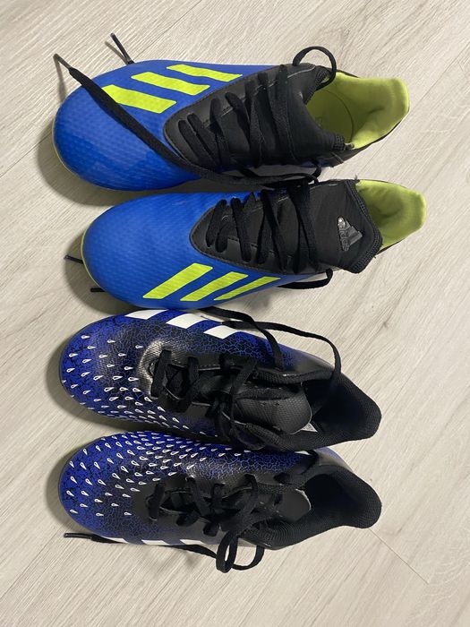 Ghete fotbal nike mercurial si Adidas
