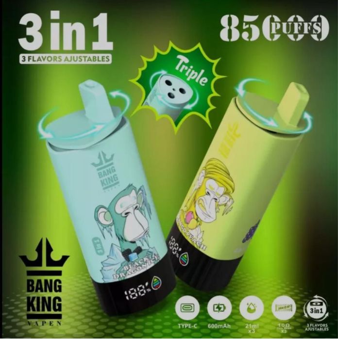 bang king 3in1 85k puffs