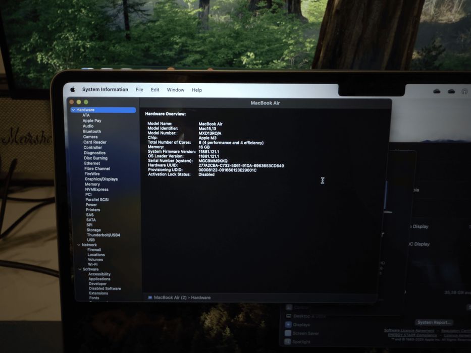 MacBook Air 15” M3 | 16GB RAM | 512GB SSD