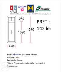 Service/reparatii tamplarie pvc/sticla termopan/sparta inlocuire