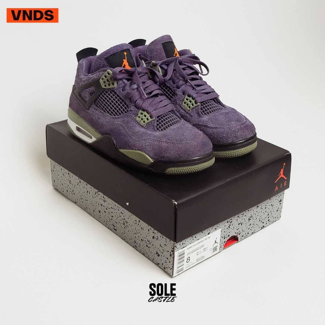 Nike Air Jordan 4 'Canyon Purple' (nu dunk, yeezy, adidas)
