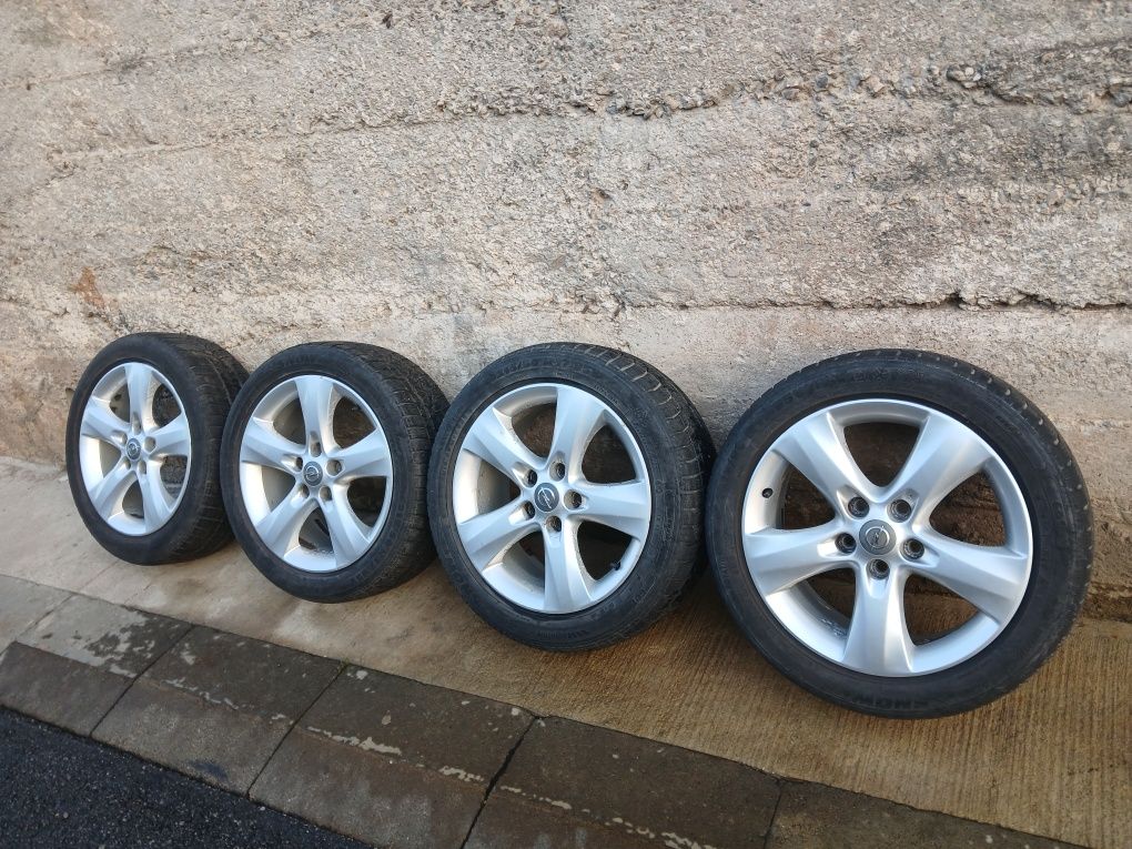 Оригинални Ал джанти 17цола за Opel Astra-J.zafira.Ampera.5×115.Antara