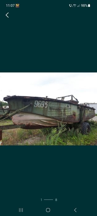 Vând barca / salupa militara