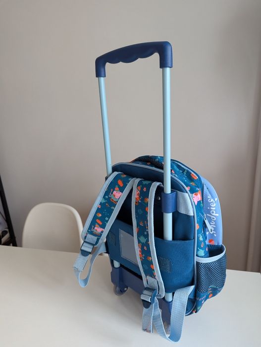 Раничка за детска градина на колелца