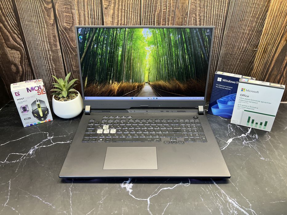 Игровой ноутбук ASUS ROG Strix G17 | Ryzen 7-4800H | 16GB | RTX3050