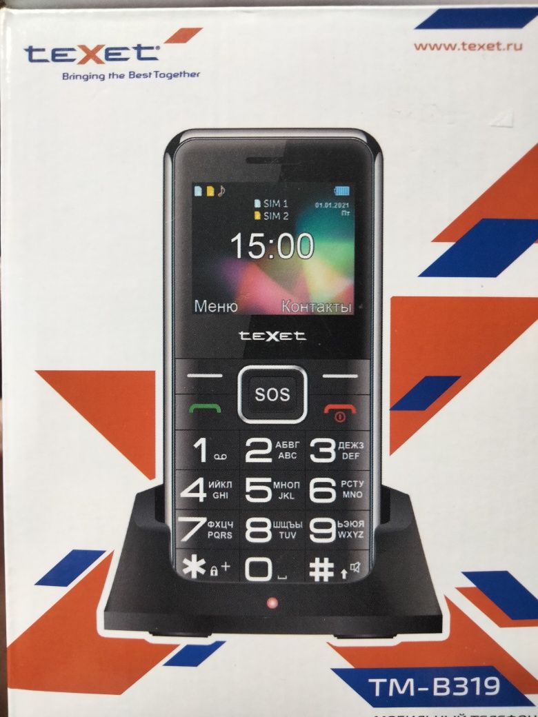 Мобильный телефон TEXET TM-8319