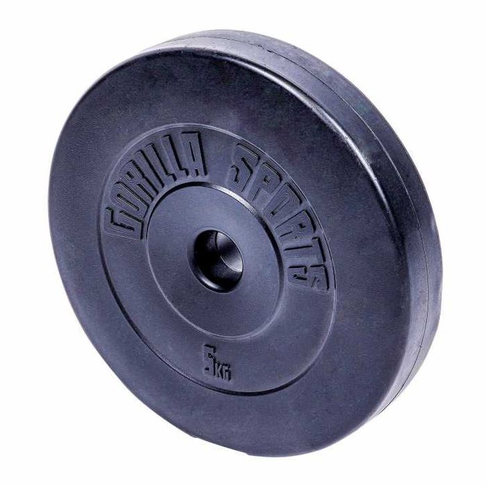 Set bara piept + discuri de ciment 38kg