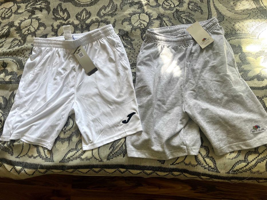 Два чифта нови шорти Joma & Fruit of the Loom размер S