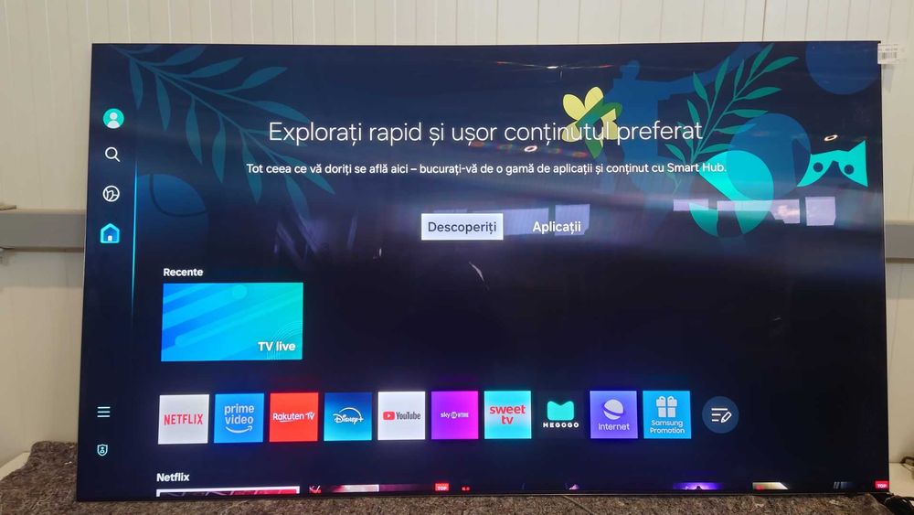 Televizor Samsung Neo QLED 75QN900B, 189 cm, Smart, 8K, 100Hz, Clasa G