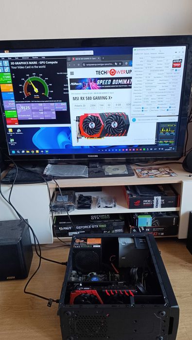 видеокарта MSI Radeon RX 580 GAMING X+ 8G 8GB GDDR5