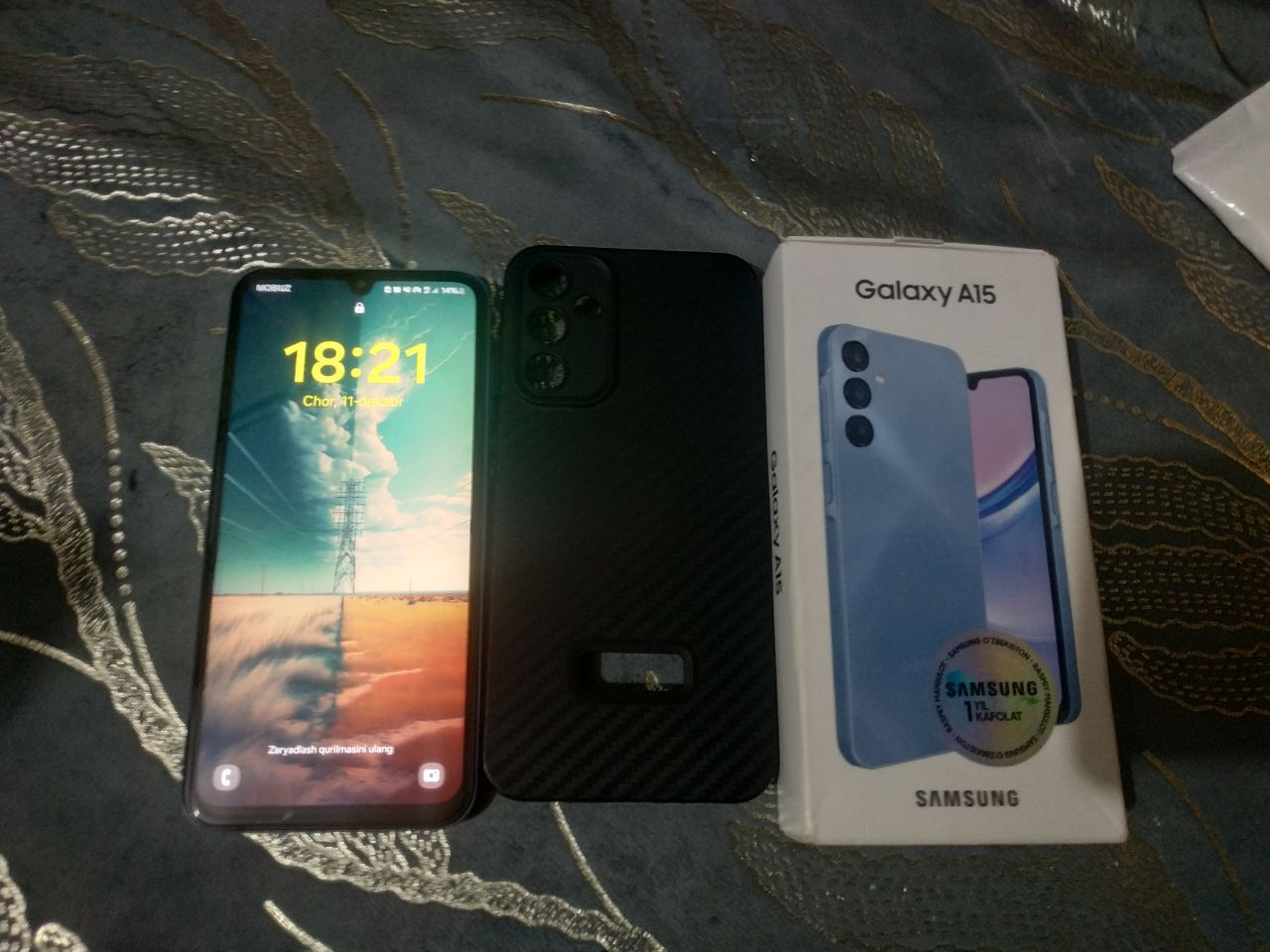 Samsung A15 kafolat bor
