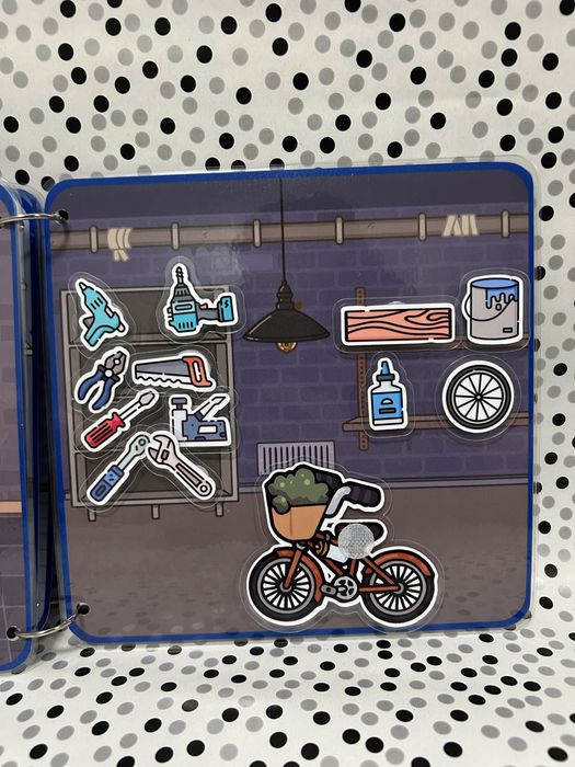 Албум с велкро лепенки Тока Бока Къщата на моите мечти