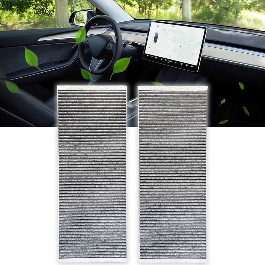 Салоный подкапотные фильтра на Tesla 3 Y S X