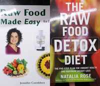 Raw food - 2 бр книги за суровоядство