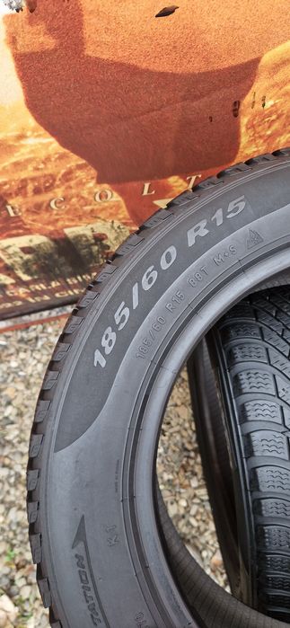 2 Anvelope Pirelli 185 60 R15 M+S