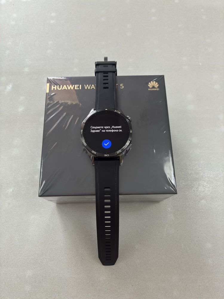 Като Нов Huawei Watch GT5 46mm Гаранция
