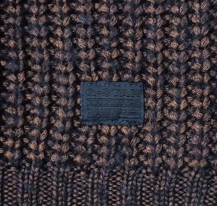 G-STAR RAW Viisi Mock Knit оригинален пуловер L