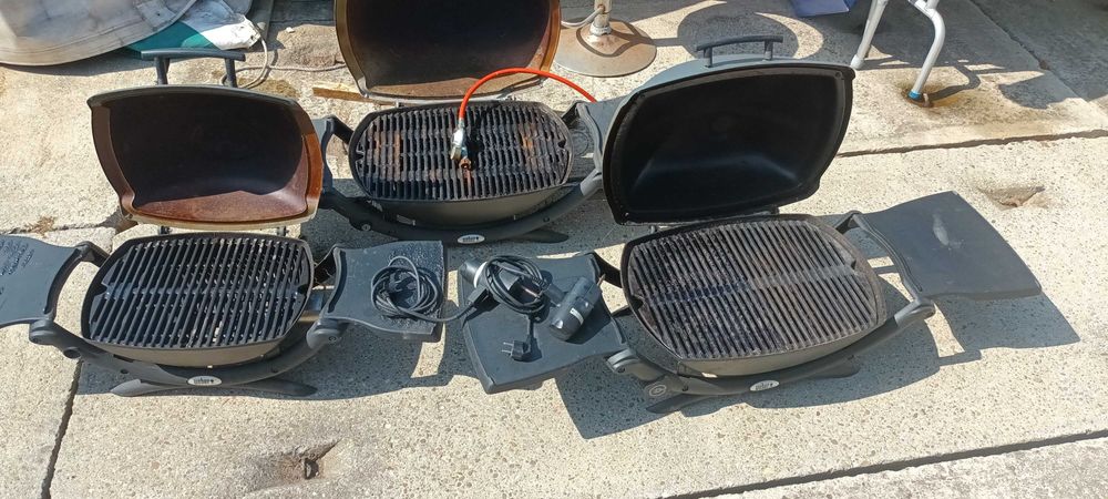 Gratar grill  gaz electric   Weber cititi descrierea