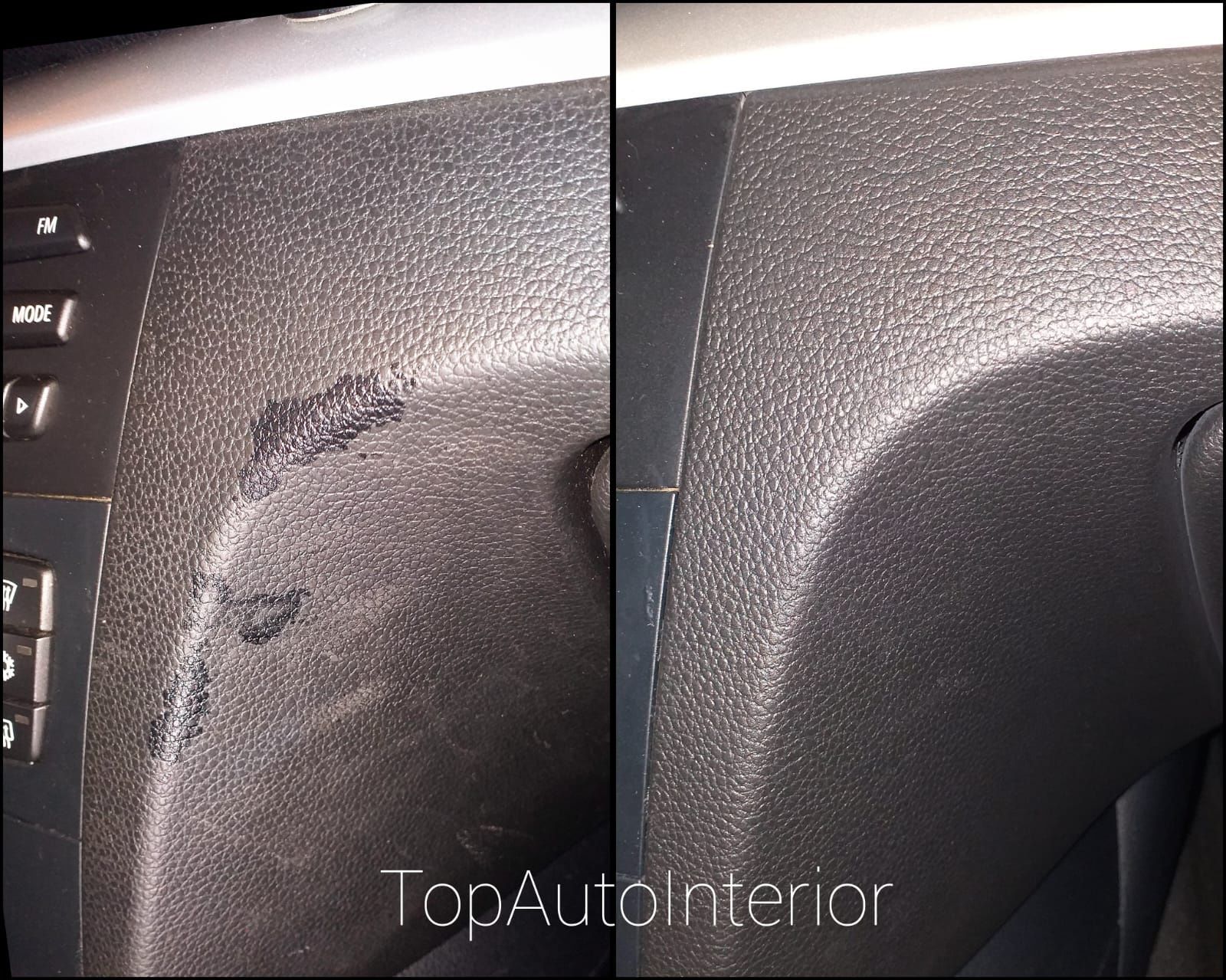 Reparatii zgarieturi plastice interior auto vopsire console bord auto