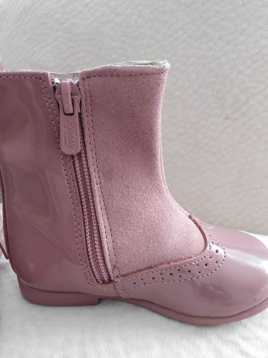 Детски ботушки, естествена кожа