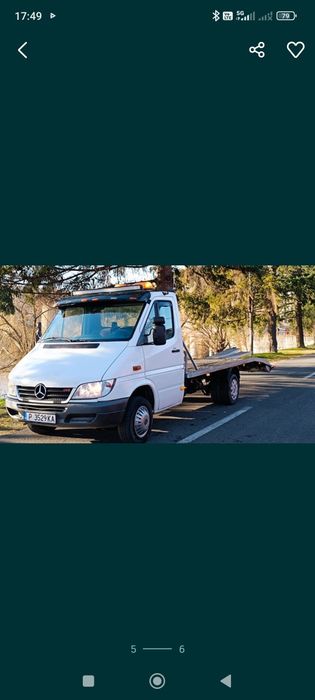 Autoplatforma Mercedes sprinter 416