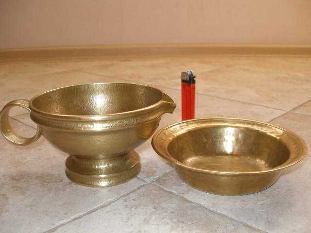 Бронзови Паница Чиния